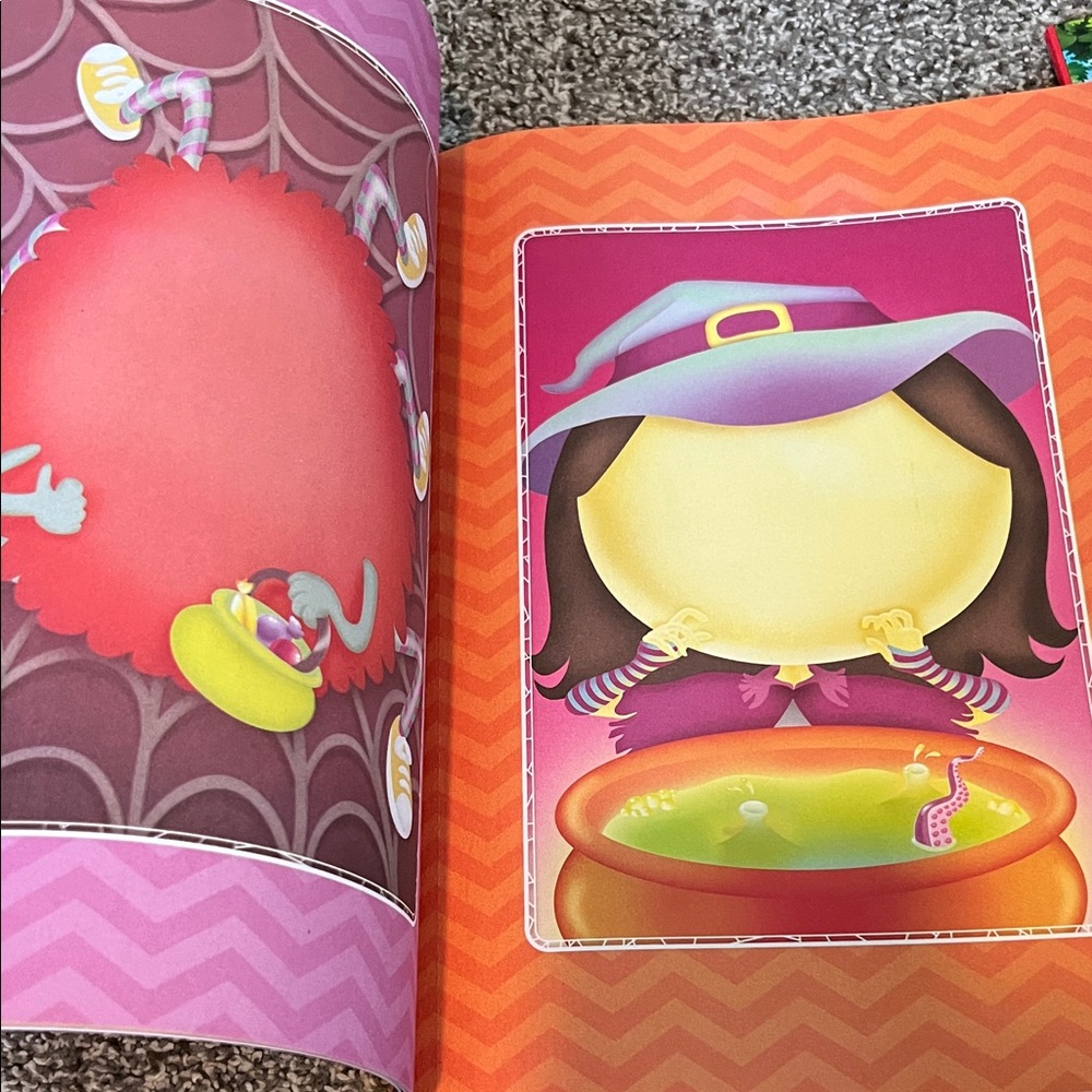 BNWT Halloween and Pumpkin Patch Activity/Coloring/Sticker Book Bundle! - Picture 3 of 11